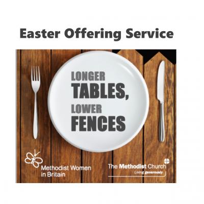 Easter Offering Service Poster Short