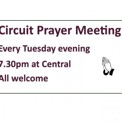 General Circuit Prayer Meeting Notice