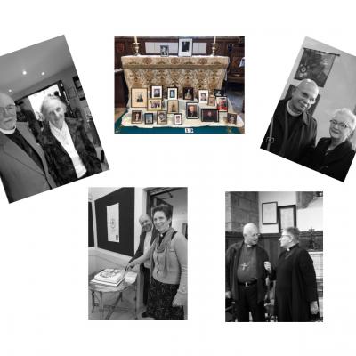 Multi pic of visitors