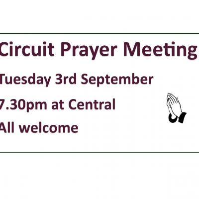 Prayer Meeting Notice